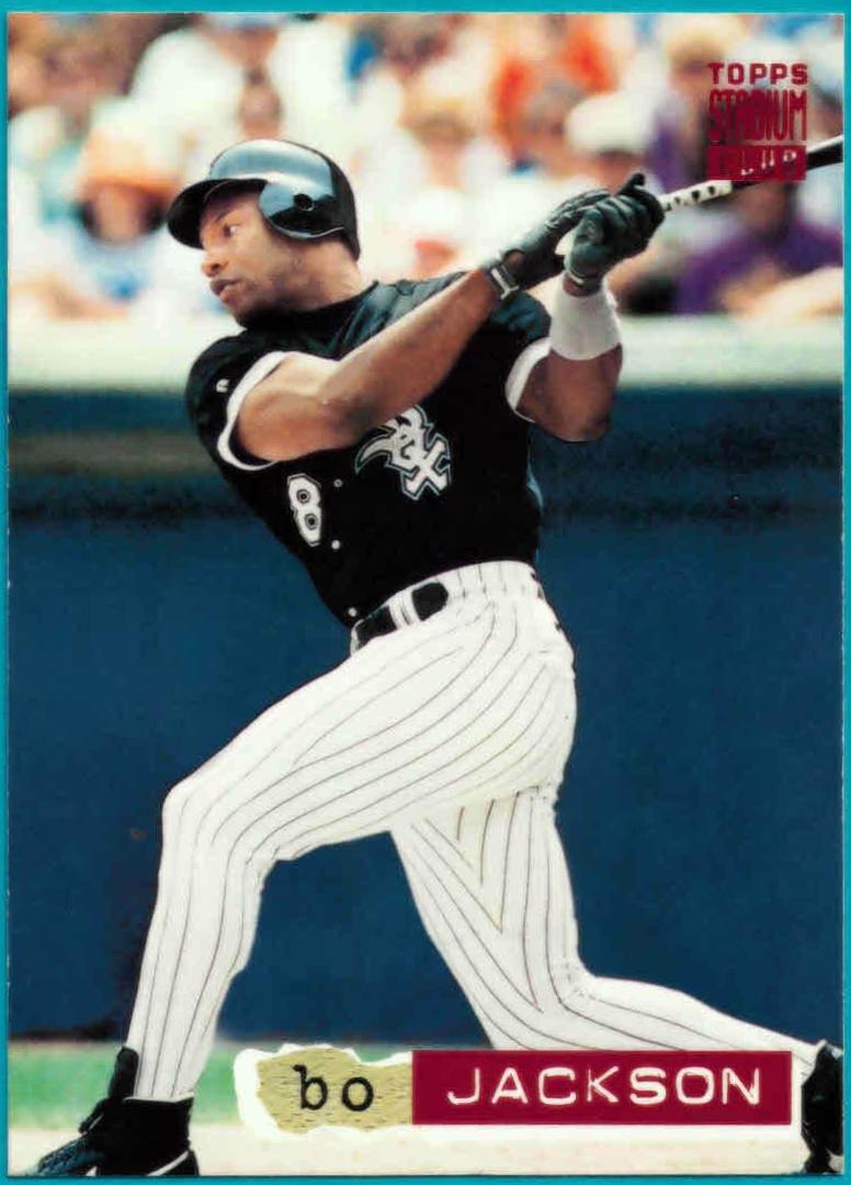 Bo Jackson #167 Baseball Cards 1994 Stadium Club