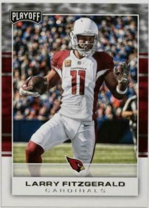 Larry Fitzgerald #2 Football Cards 2017 Panini Playoff