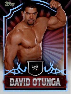 David Otunga #16 Wrestling Cards 2011 Topps WWE Classic