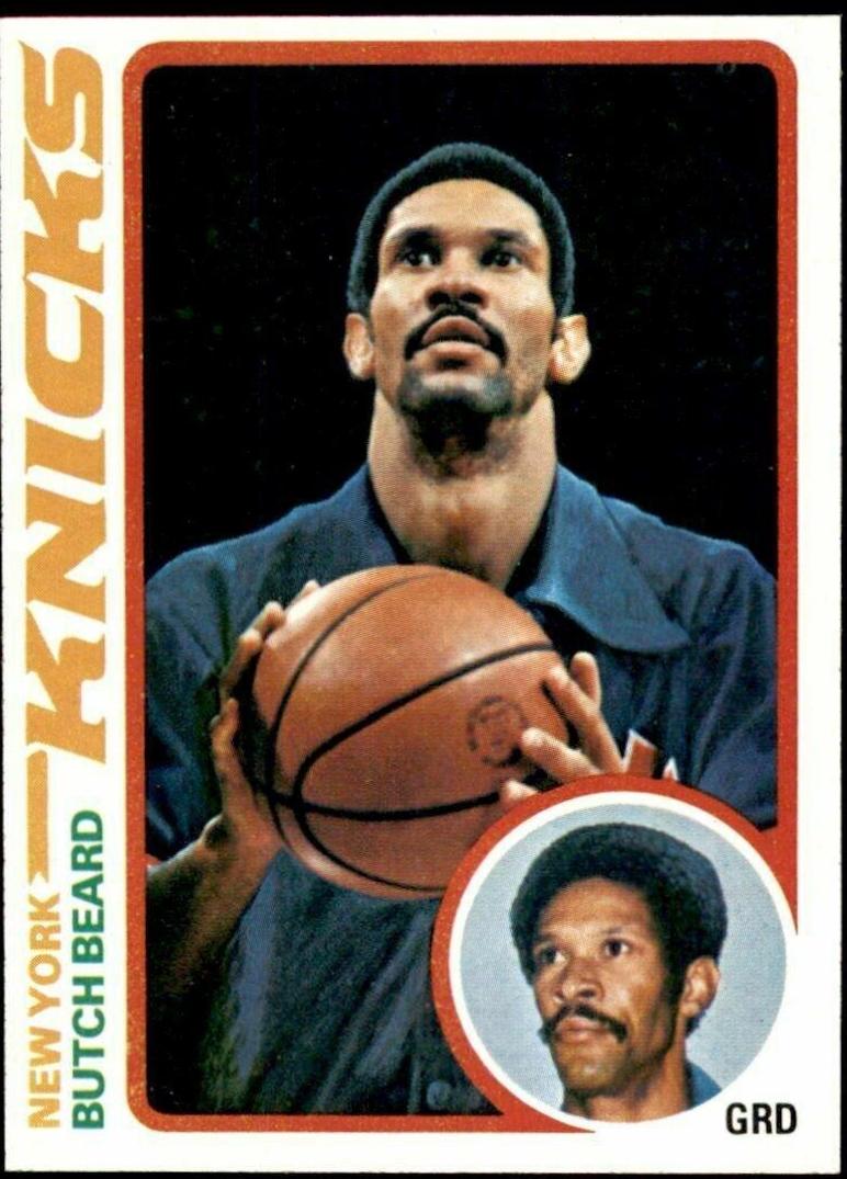 Butch Beard #17 Basketball Cards 1978 Topps