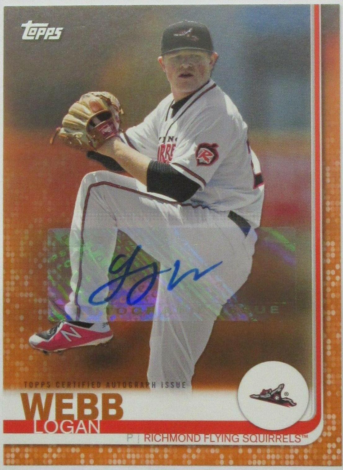 Logan Webb [Autograph Orange] #70