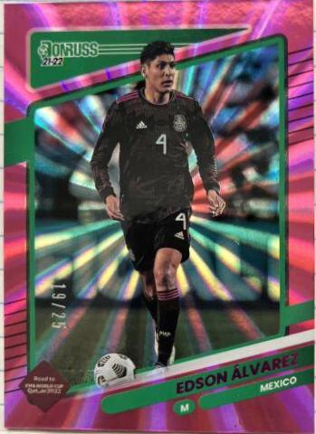 Edson Alvarez #90 2021 Panini Donruss Road To Qatar Soccer