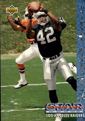 Patrick Bates #12 Football Cards 1993 Upper Deck