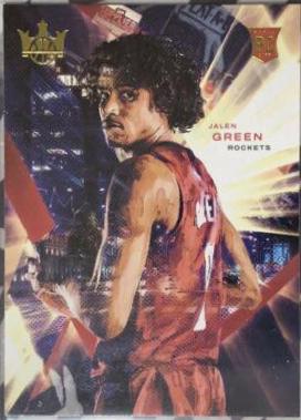 Jalen Green #71 Basketball Cards 2021 Panini Court Kings