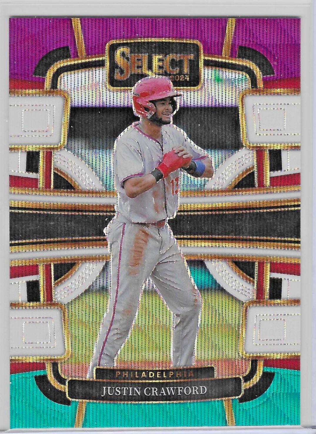 Justin Crawford [Tri-Color Prizm] #38