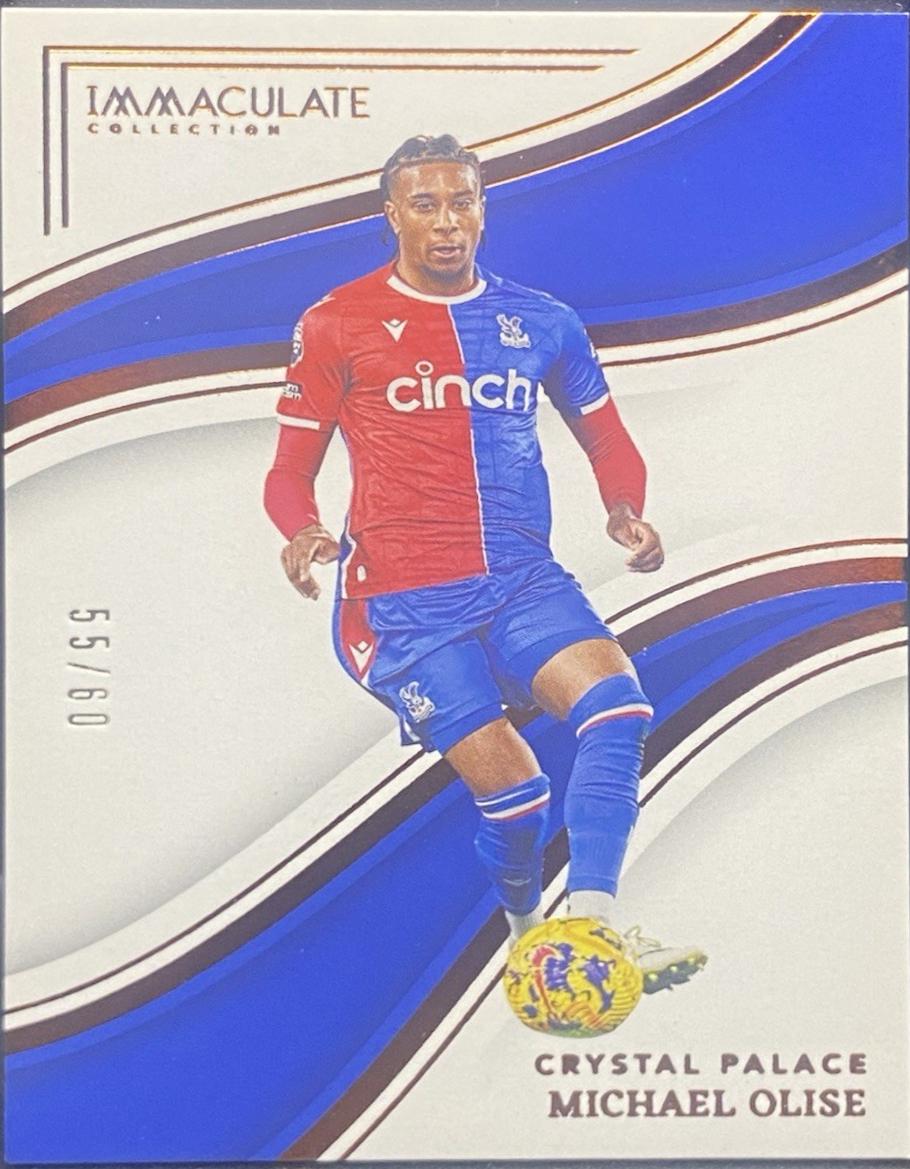Michael Olise #158 Soccer Cards 2023 Panini Immaculate