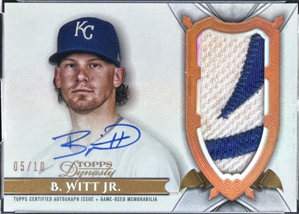 Bobby Witt Jr. [Autograph Patch] #DAP-BW1