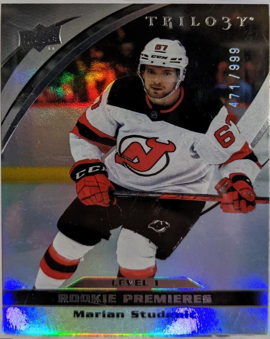 Marian Studenic #26 Hockey Cards 2021 Upper Deck Trilogy