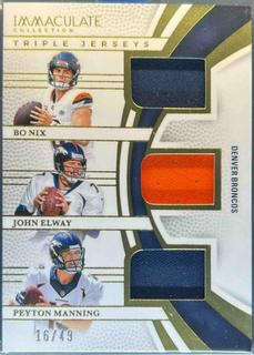 Bo Nix / John Elway / Peyton Manning