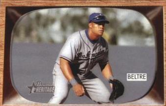 Adrian Beltre #37 Baseball Cards 2004 Bowman Heritage