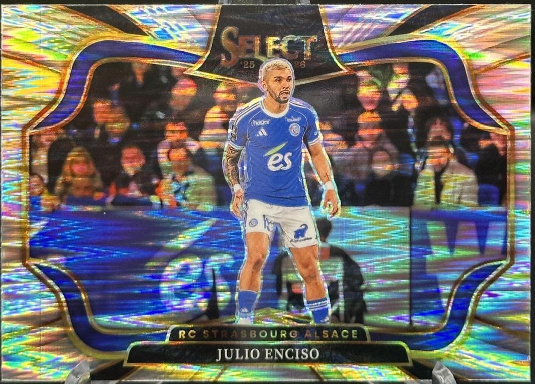 Julio Enciso #207 2025 Panini Select Ligue 1 Soccer