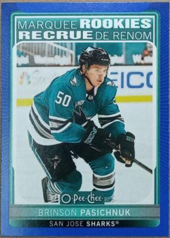 Brinson Pasichnuk #649 Hockey Cards 2021 O Pee Chee 3D Marquee Rookies