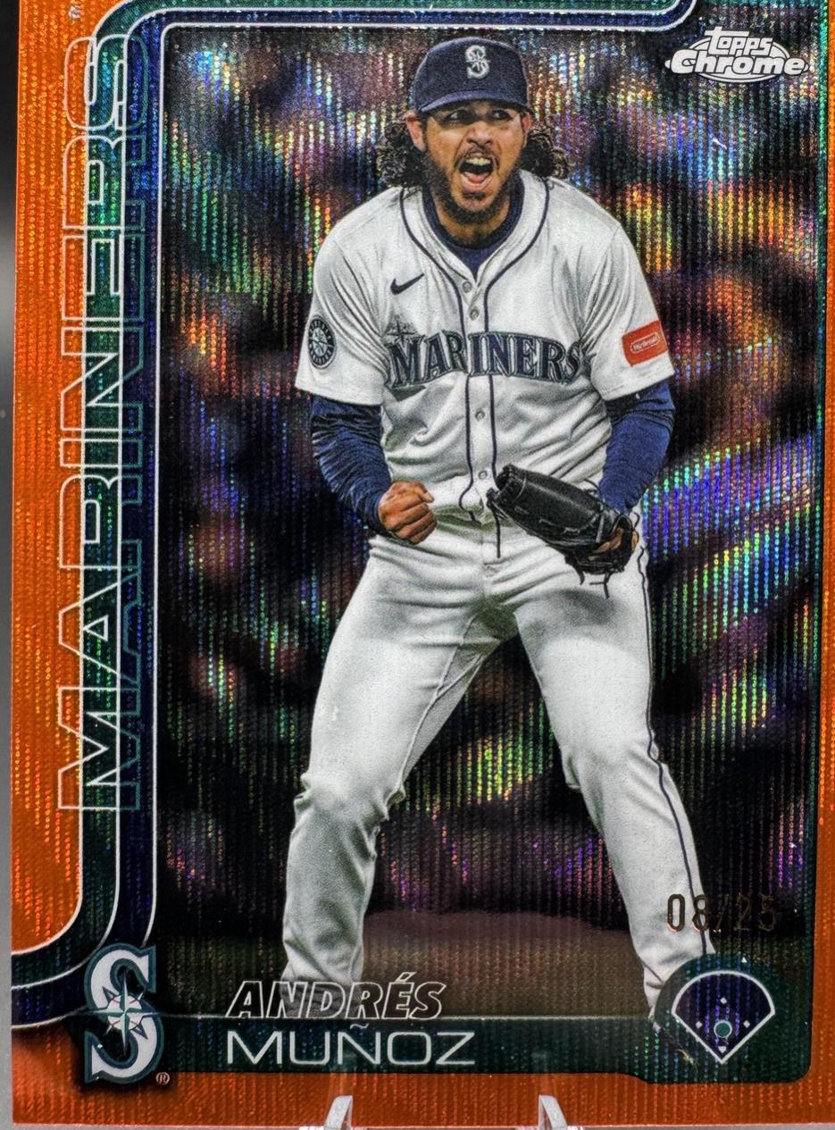 Andres Munoz [Orange Wave Refractor] #USC108