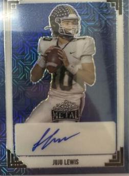 JuJu Lewis [Blue Prismatic] #91A-JL1