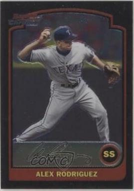 Alex Rodriguez #129 2003 Bowman Chrome Baseball