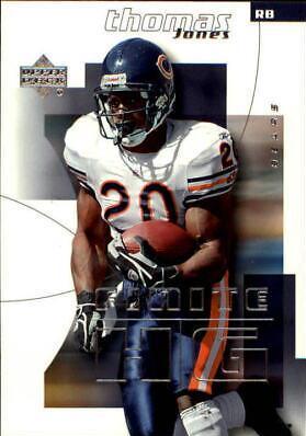 Thomas Jones #18 Football Cards 2004 Upper Deck Finite