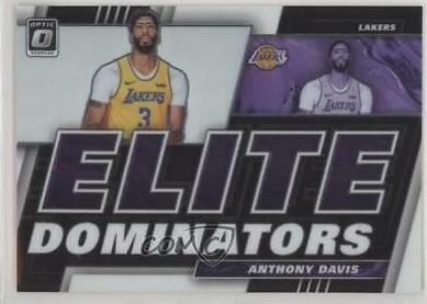 Anthony Davis #7 Basketball Cards 2019 Panini Donruss Optic Elite Dominators