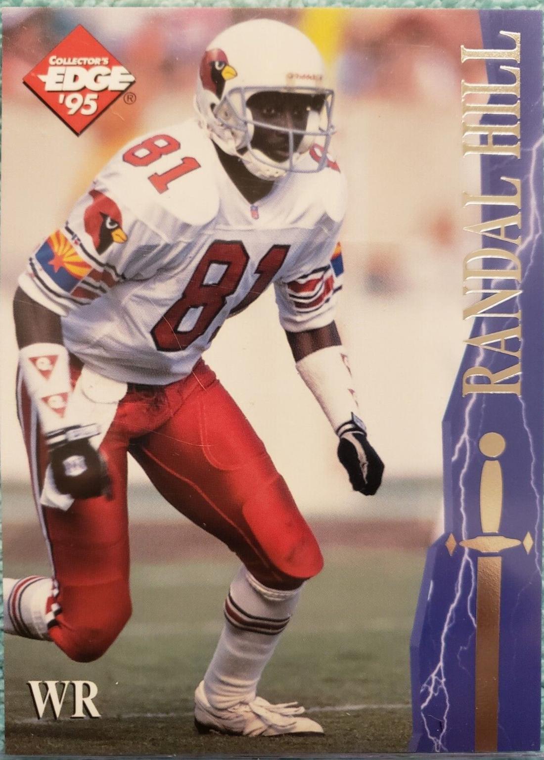 Randal Hill #2 Football Cards 1995 Collector's Edge Excalibur