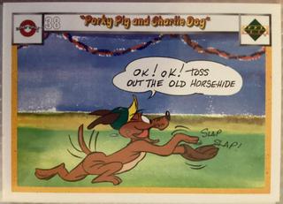 Porky pig and Charlie dog