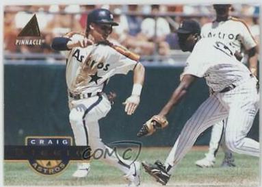Craig Biggio #20 Baseball Cards 1994 Pinnacle