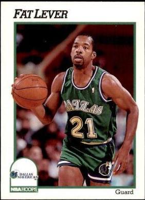 Fat Lever #47 Basketball Cards 1991 Hoops