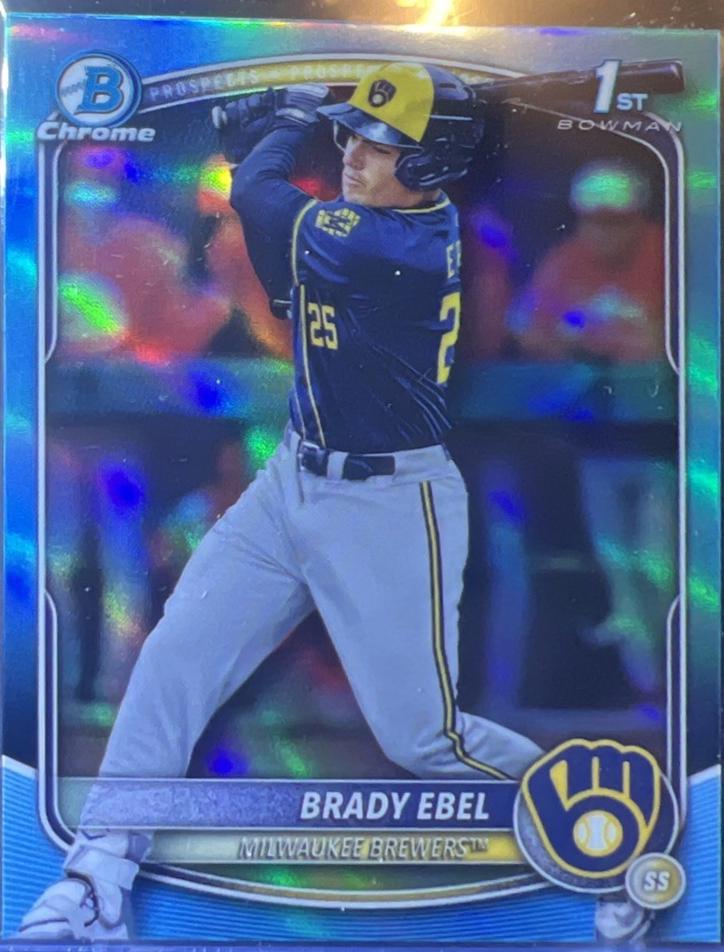Brady Ebel [Sky Blue Refractor] #BDC-194
