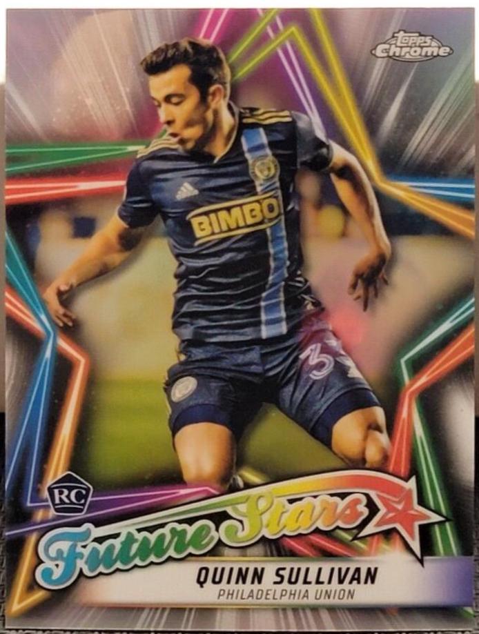 Quinn Sullivan #FS-19 Soccer Cards 2022 Topps Chrome MLS Future Stars