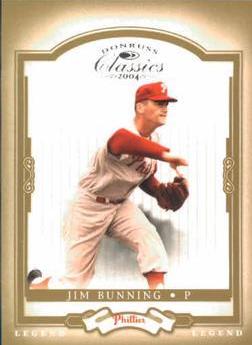 Jim Bunning #160 2004 Donruss Classics Baseball