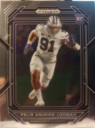 Felix Anudike Uzomah #190 Football Cards 2023 Panini Prizm Draft Picks