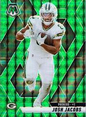 Josh Jacobs [Mosaic Green] #156 Prices | 2025 Panini Mosaic