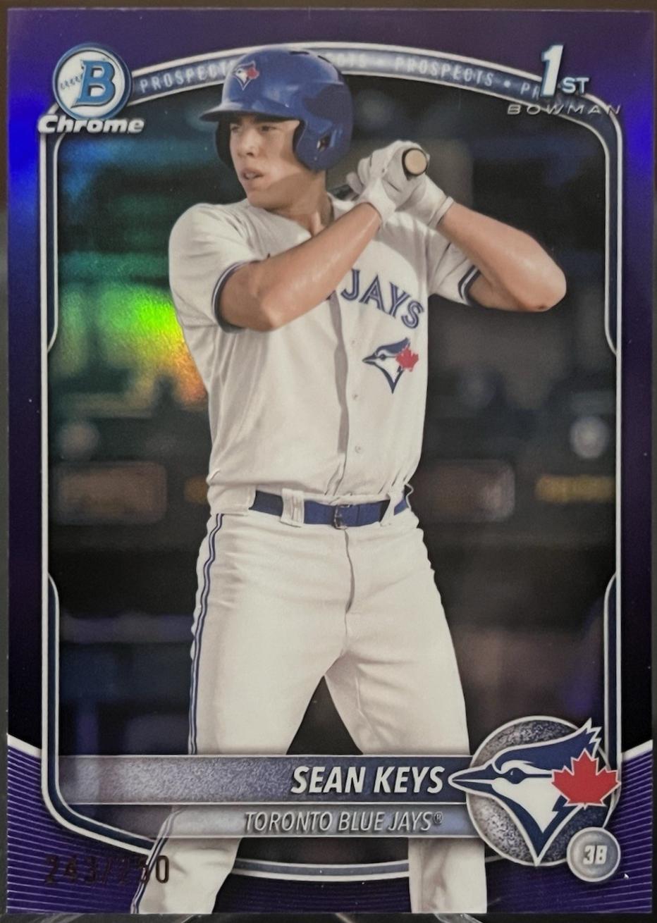 Sean Keys [Purple] #BCP-89 Prices | 2025 Bowman Chrome Prospects ...