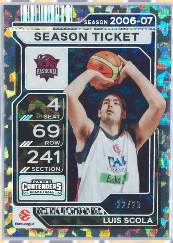 Luis Scola [Season Ticket] #80