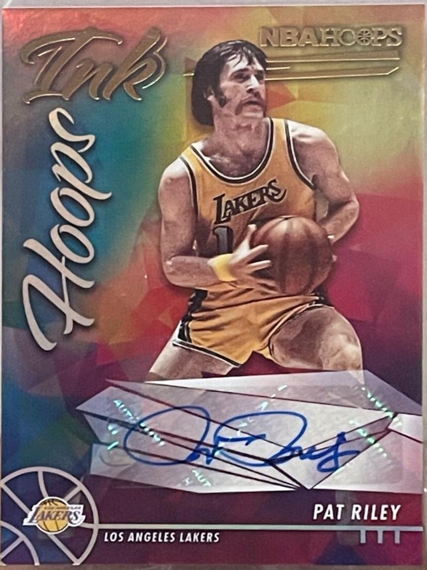 Pat Riley #HI-PRL Basketball Cards 2021 Panini Hoops Ink