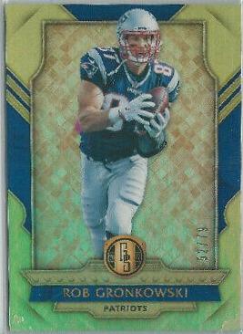 Rob Gronkowski #15 Football Cards 2017 Panini Gold Standard