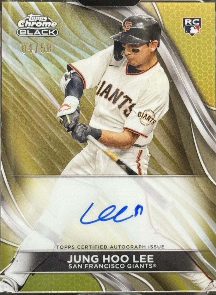 Jung Hoo Lee [Gold Refractor] #CBA-JHL