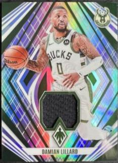 Damian Lillard #VM-LIL 2023-24 Panini Phoenix Basketball Veteran Materials