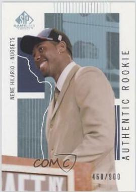 Nene Hilario #127 2002-03 SP Game Used Basketball