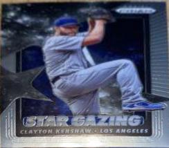 Clayton Kershaw #SG-10 Baseball Cards 2020 Panini Prizm Star Gazing