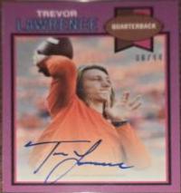 Trevor Lawrence #19A 2021 Topps X Trevor Lawrence Football