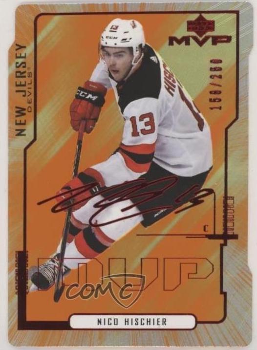 Nico Hischier #46 2020 Upper Deck MVP 20th Anniversary Hockey