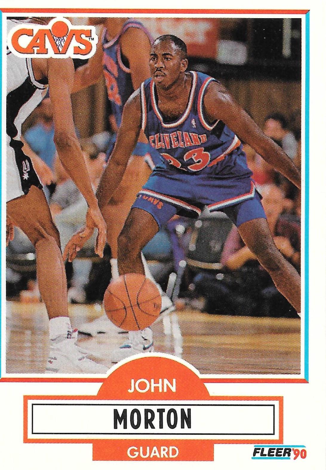 John Morton #U-17 Basketball Cards 1990 Fleer Update
