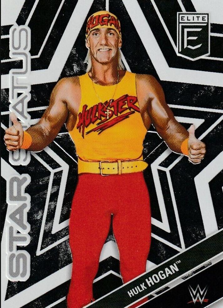 Hulk Hogan #4 Wrestling Cards 2023 Donruss Elite WWE Star Status