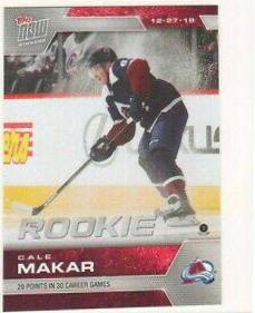 Cale Makar #111 2019 Topps Now NHL Stickers