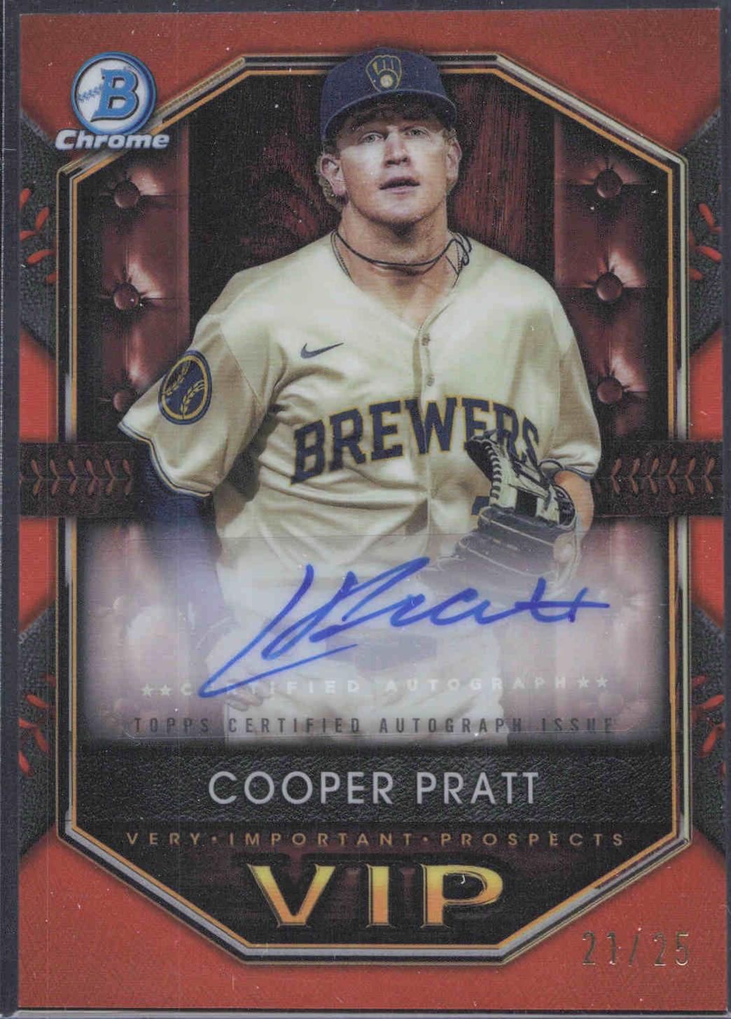 Cooper Pratt [Orange] #VIP-CP