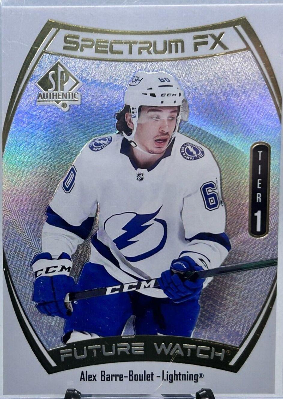 Alex Barre-Boulet #S-55 2021-22 SP Authentic Hockey Spectrum FX