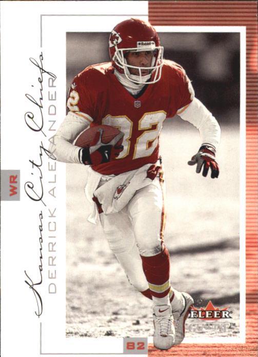Derrick Alexander #3 Football Cards 2001 Fleer Genuine
