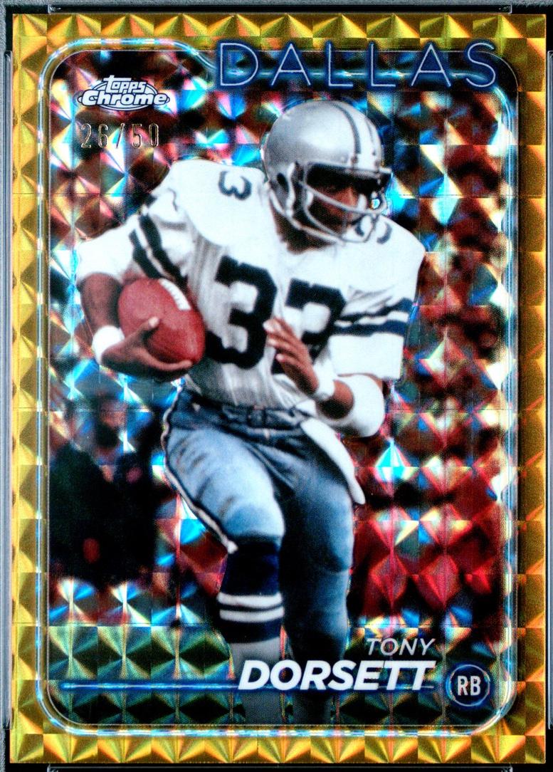 Tony Dorsett [Gold Geometric] #40
