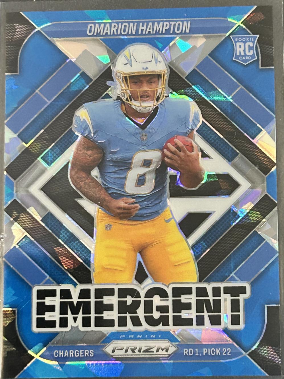 Omarion Hampton [Blue Ice] #9
