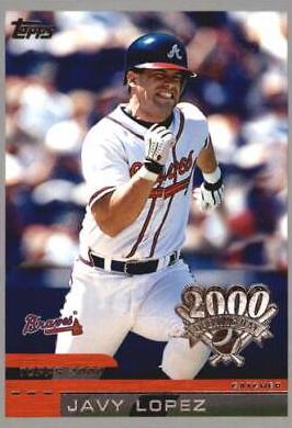 Javy Lopez #10 Baseball Cards 2000 Topps Opening Day