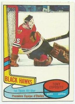 Tony Esposito #86 1980-81 O-Pee-Chee Hockey